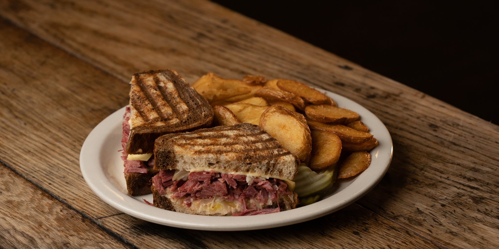 Nine Irish Brothers Reuben Sandwich