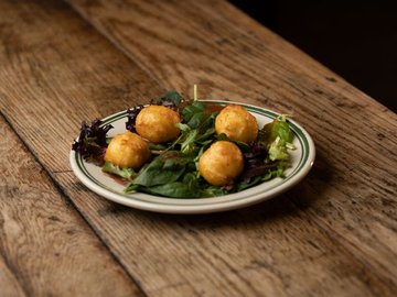 Goat Cheese Fritters