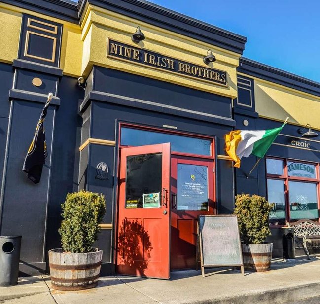 Nine Irish Brothers West Lafayette front door